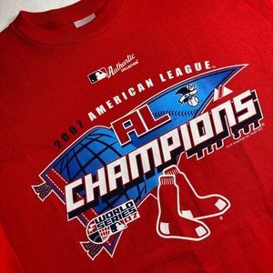 Red Sox 2007 AL Champion Tshirt, Mens size M